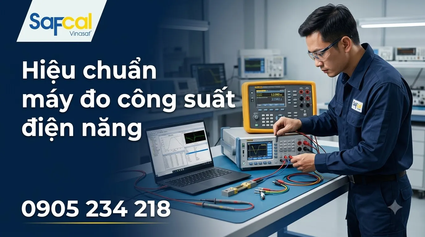 Hiệu chuẩn máy đo công suất điện năng