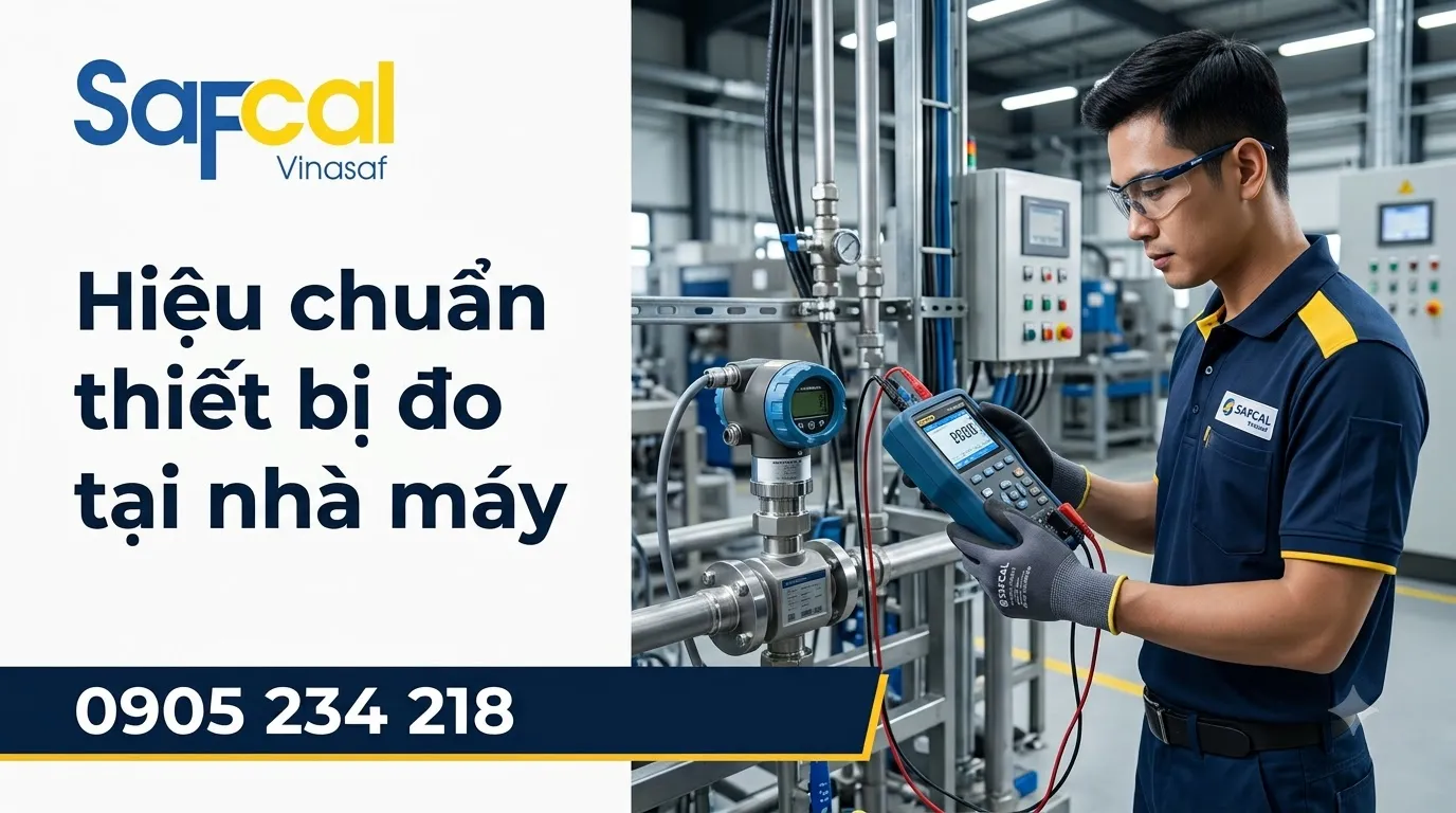Hiệu chuẩn thiết bị đo tại nhà máy