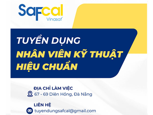 Thông Báo Tuyển Dụng Nhân Viên Kỹ Thuật Hiệu Chuẩn